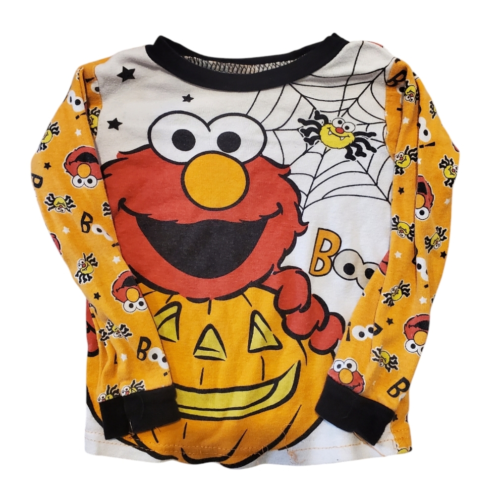 Sesame Street Elmo Halloween Pajama Top - Picture 1 of 2